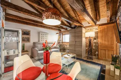 Zona de estar de Apartamento Plaza de España