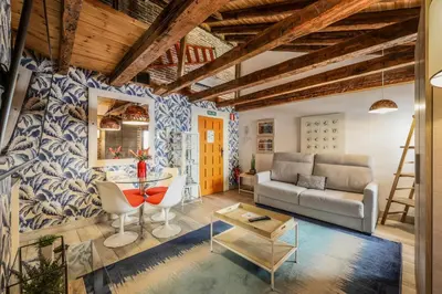 Zona de estar de Apartamento Plaza de España