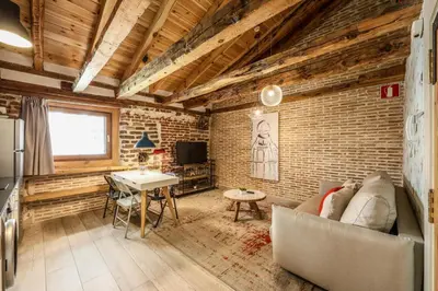 Zona de estar de Apartamento Plaza de España 2