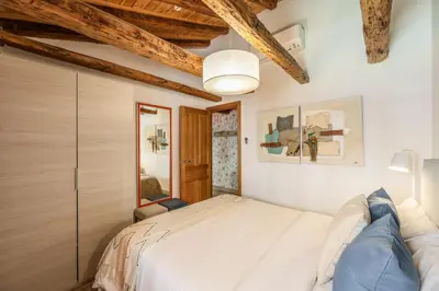 Cama o camas de una habitación en Apartamento Plaza de España 2
