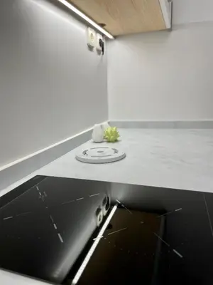 Una cocina o zona de cocina en Madrid Villa Suites Serenidad