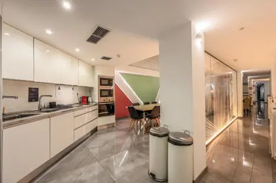 Una cocina o zona de cocina en Arteria Madrid Chamberí
