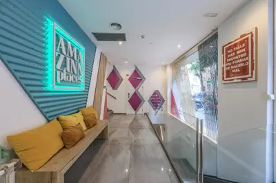 Zona de estar de AmazINN Places Blasco de Garay 113