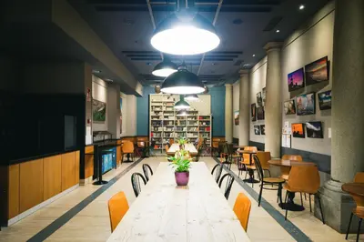 Zona de estar de Hostal Persal