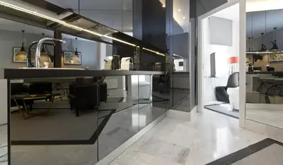 Una cocina o zona de cocina en Apartamento Embajadores -No Ascensor-