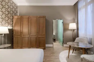 Cama o camas de una habitación en Hotel Palacio del Retiro, Autograph Collection
