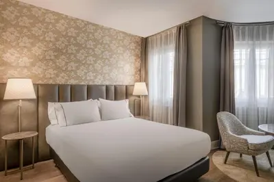 Cama o camas de una habitación en Hotel Palacio del Retiro, Autograph Collection