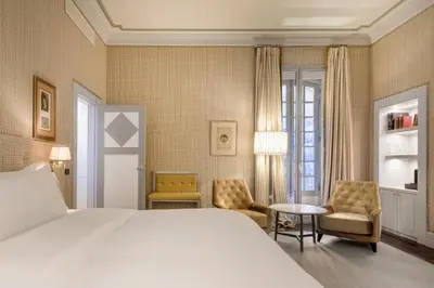 Cama o camas de una habitación en Santo Mauro, a Luxury Collection Hotel, Madrid