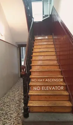 Plano de Apartamento Gran Via IV -Quinto Piso Sin Ascensor-