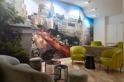Zona de estar de Hotel Puerta de Toledo