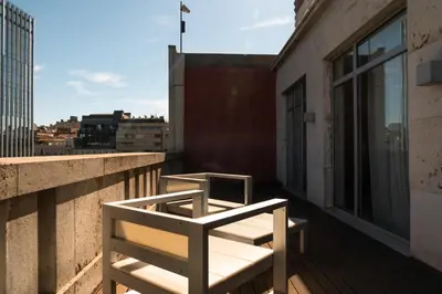 Un balcón o terraza de Petit Palace President Castellana