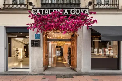 Fachada o entrada de Catalonia Goya
