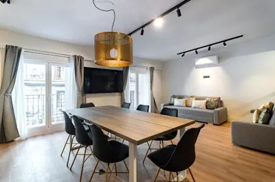 Zona de estar de Exclusivo Apartamento en Sol