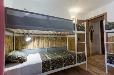 Cama o camas de una habitación en Santo - Coworking - Coliving - Madrid