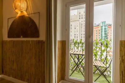 Un balcón o terraza de Santo - Coworking - Coliving - Madrid