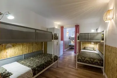 Cama o camas de una habitación en Santo - Coworking - Coliving - Madrid