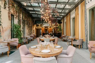 Zona de estar de Vincci Soho