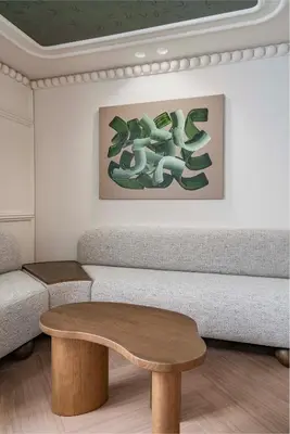 Zona de estar de Vincci Soho