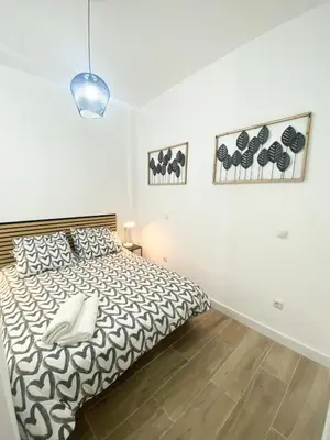 Cama o camas de una habitación en China Town Madrid 01