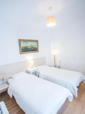 Cama o camas de una habitación en Das León
