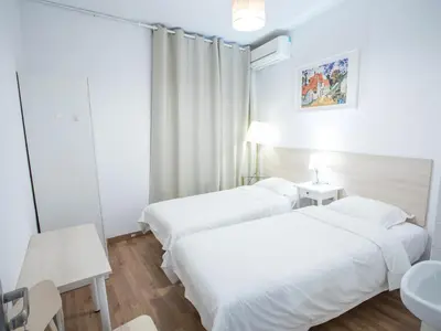Cama o camas de una habitación en Das León