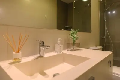 Un baño de Apartamento en el centro de Madrid