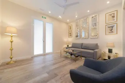 Zona de estar de Candido Apartamento en el Corazón de La Latina