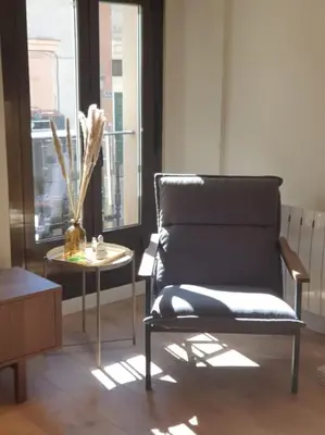 Zona de estar de Luxury Apartment Museum Mile Atocha 2