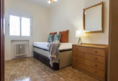 Cama o camas de una habitación en Plaza de las Ventas II - Diseño, confort y buena ubicación