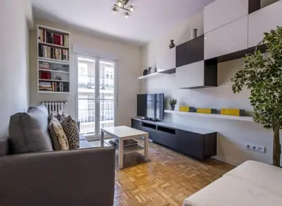 Zona de estar de Plaza de las Ventas II - Diseño, confort y buena ubicación
