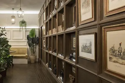 Biblioteca en el hotel