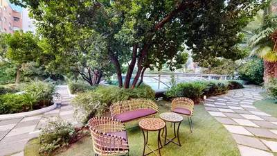 Jardín al aire libre en VP Madroño