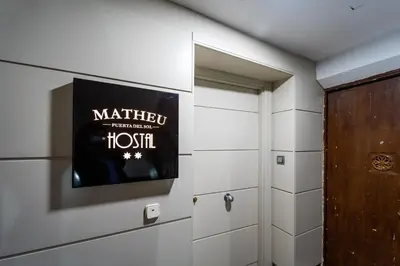 Plano de Hostal Matheu
