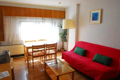 Zona de estar de Apartamentos Goya 75