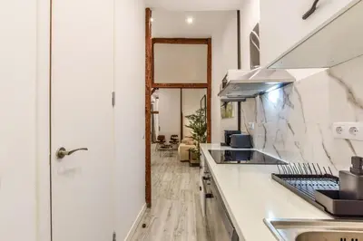 Una cocina o zona de cocina en MyHouseSpain - Luxury flat next to Gran Vía