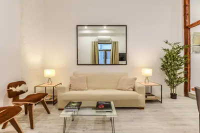 Zona de estar de MyHouseSpain - Luxury flat next to Gran Vía