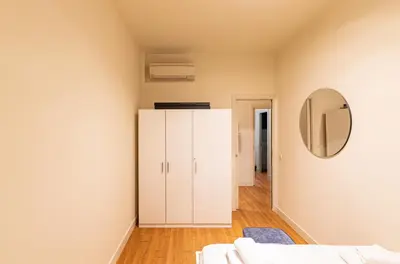 Cama o camas de una habitación en Amplio apto en Prosperidad a 30 min Puerta del Sol