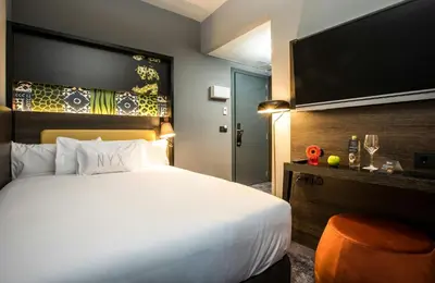 Cama o camas de una habitación en NYX Hotel Madrid by Leonardo Hotels