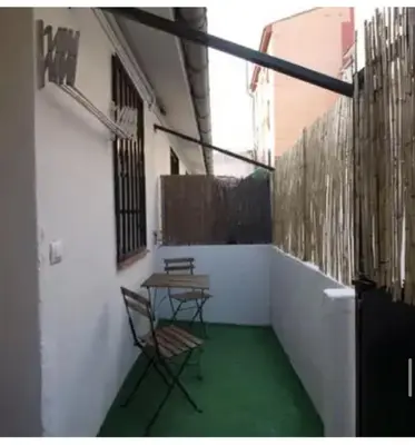 Un balcón o terraza de Bonito Estudio con terraza