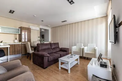 Zona de estar de Waou Apartamentos en Sol Deluxe 1