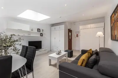 Zona de estar de Waou Apartamentos en Sol Confort 1