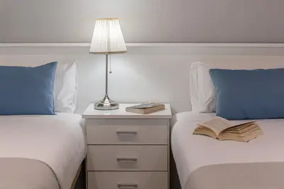 Cama o camas de una habitación en Waou Apartamentos en Sol Confort 3