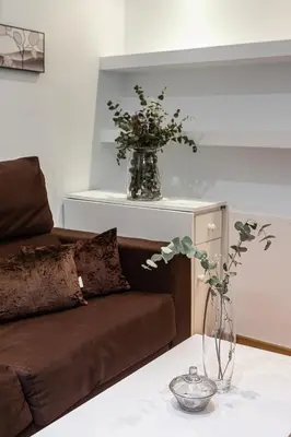 Zona de estar de Waou Apartamentos en Sol Confort 4