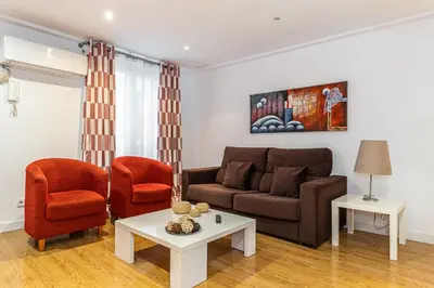 Zona de estar de Waou Apartamentos en Sol Confort 6