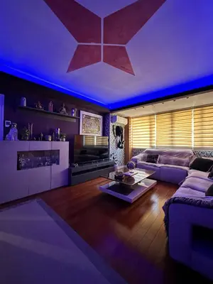 Zona de estar de Madera de Olmo