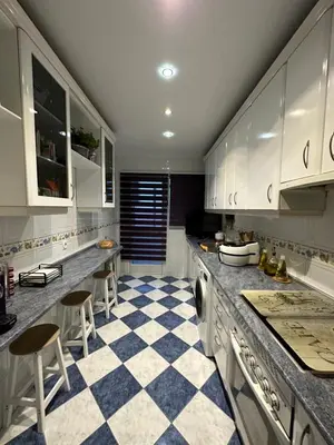Una cocina o zona de cocina en Madera de Olmo