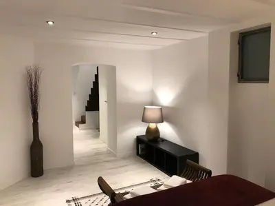 Una televisión o centro de entretenimiento en Preciosos apartamento cerca de Atocha CAN