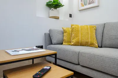 Zona de estar de Feelathome Ventas Suites