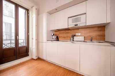 Una cocina o zona de cocina en Minty Stay - Galdo