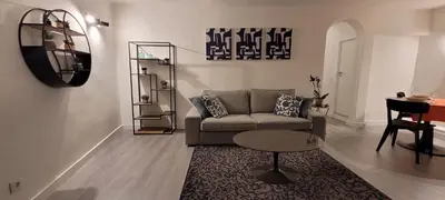 Zona de estar de New apartment in center Madrid!